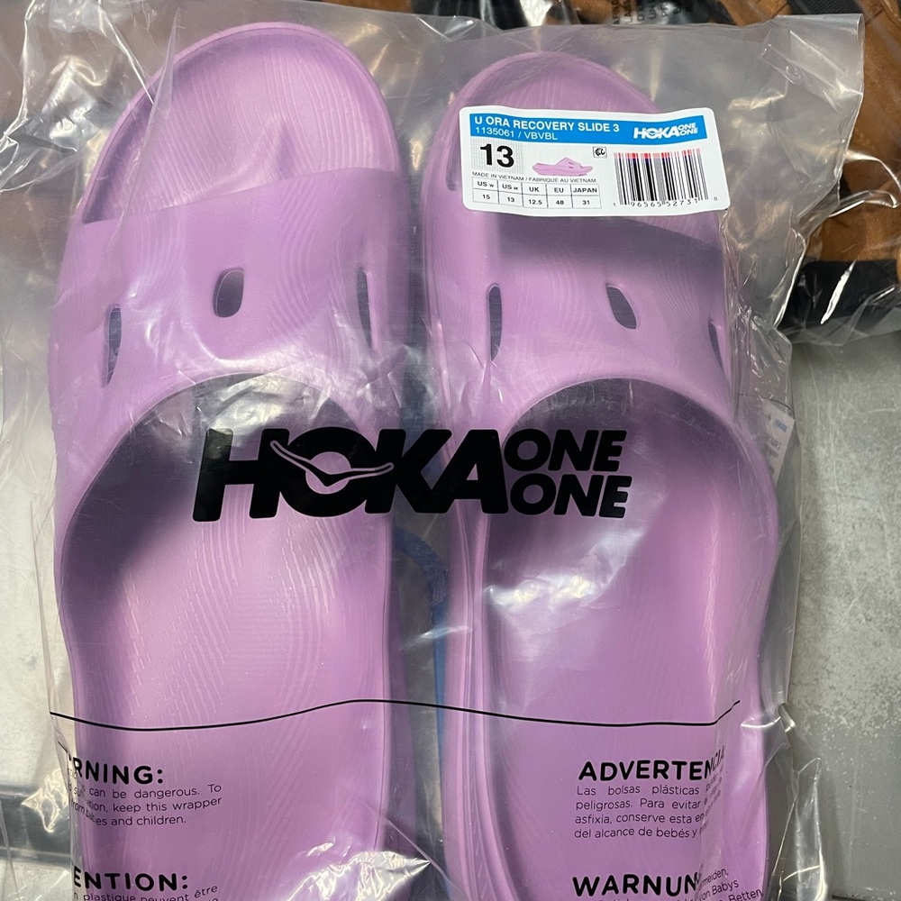 Hoka recovery sandals men’s size 13